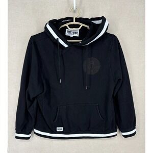 The Psycho Realm Hoodie Sweatshirt Mens L Black Pullover Hip Hop Music